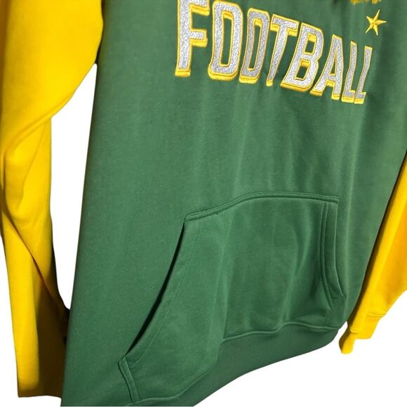 CLORPEAK Football Fully Embroidery Soft Classic Pullover Sweatshirt Hoodie XXL - Picture 9 of 13
